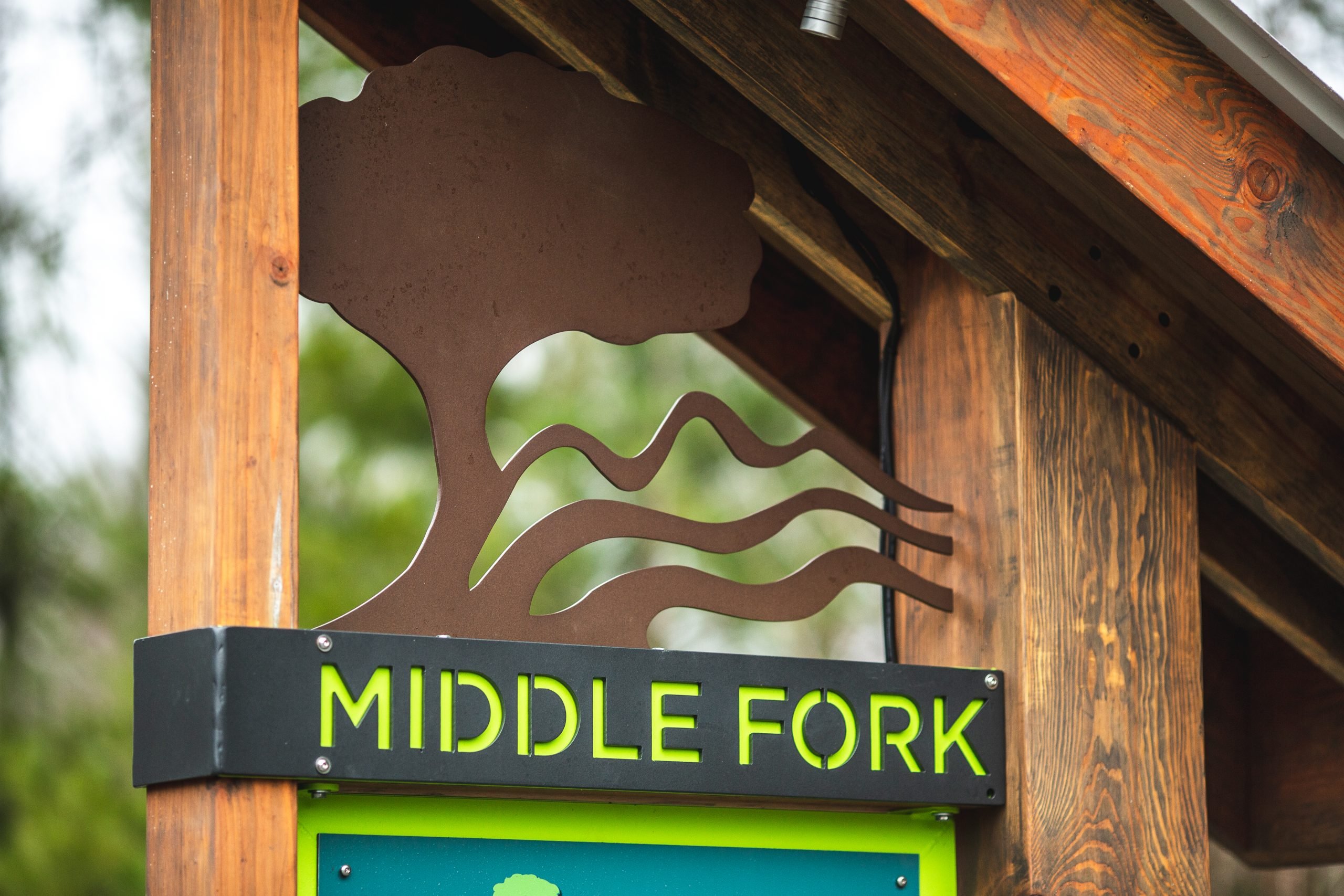Middle Fork Greenway Sign